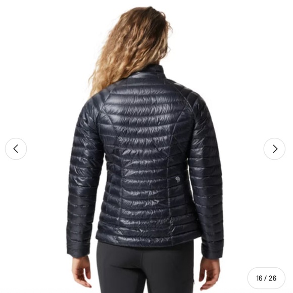 MOUNTAIN HARDWARE “Ghost Whisperer” UL 800 Fill Down Jacket in Blue Slate: Sz S - Picture 3 of 11